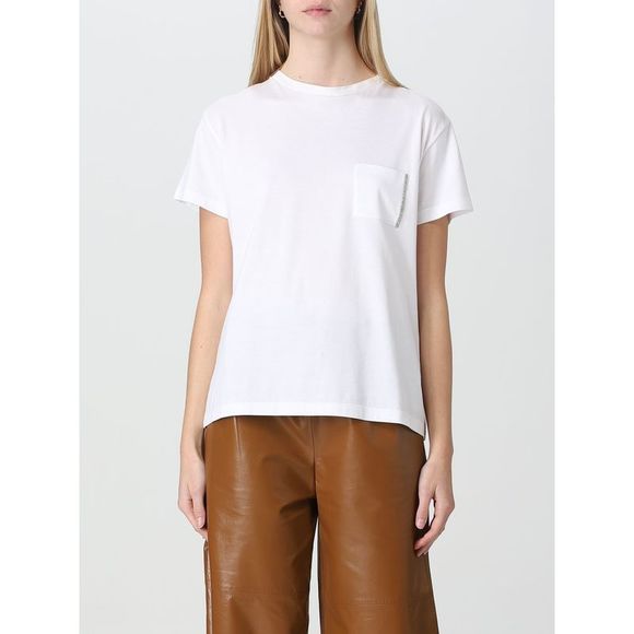 Fabiana Filippi - Woman - Blue - T-shirt main image 1